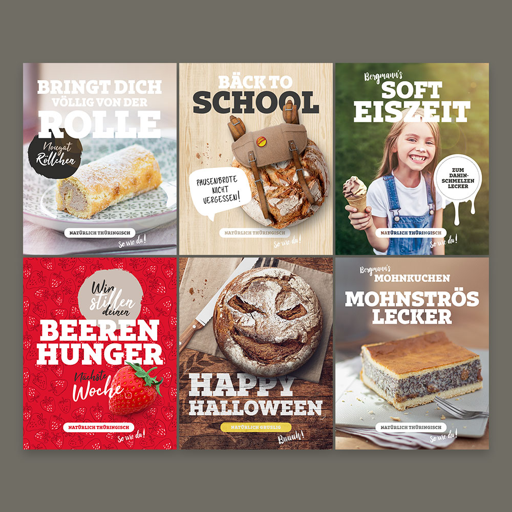 Ideependence Werbeagentur Erfurt, Ideependence Werbeagentur Jena, Ideependence Werbeagentur Weimar, Ideependence Werbeagentur Suhl, Ideependence Werbeagentur Eisenach, Ideependence Werbeagentur Nordhausen, Ideependence Werbeagentur Thüringen, Werbung, Marketing, Webdesign, Social Media Marketing, Recuiting, Markenentwicklung, Kampagnen, Werbeagentur Erfurt, Bäckerei Bergmann Sömmerda